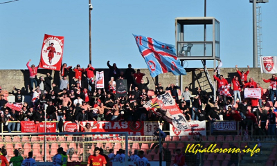 Tifosi del Mantova al "Ceravolo"