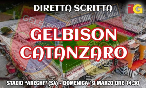 LIVE dallo stadio "Arechi" per Gelbison-Catanzaro (FINALE 0-2)