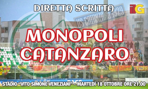 LIVE dallo stadio "Veneziani" per Monopoli-Catanzaro (FINALE 0-1)
