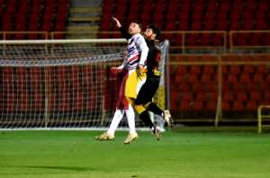 Cianci al "Ceravolo" con la maglia del Potenza