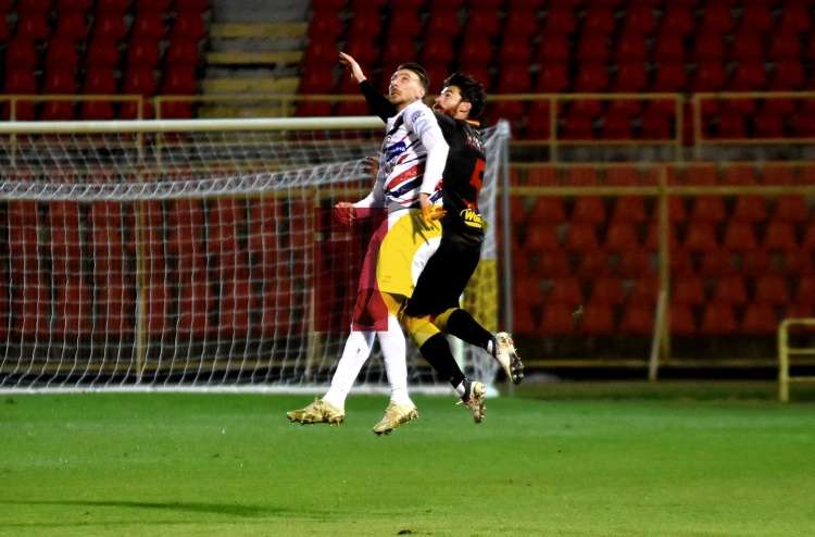 Cianci al "Ceravolo" con la maglia del Potenza