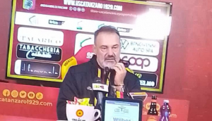 Mister Vivarini in conferenza stampa  prima del derby