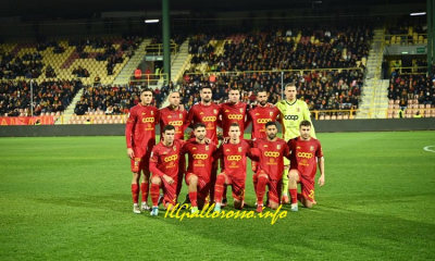 La formazione delle Aquile scesa in campo contro il Lecco
