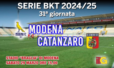 Sfida tra Aquile e Canarini al "Braglia" di Modena. Ultime e probabili formazioni