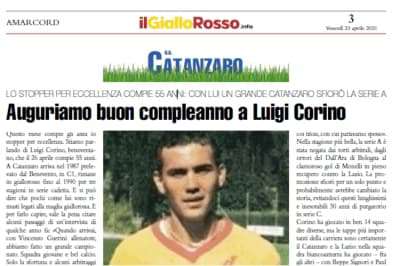 Amarcord | Auguri a Luigi Corino, lo stopper per eccellenza compie 55 anni