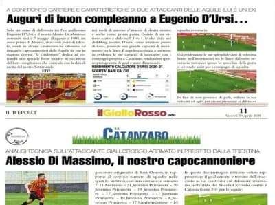 Di Massimo-D'Ursi: "compleanno" a confronto