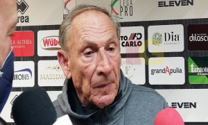 Mister Zeman nel post gara di Foggia-Catanzaro