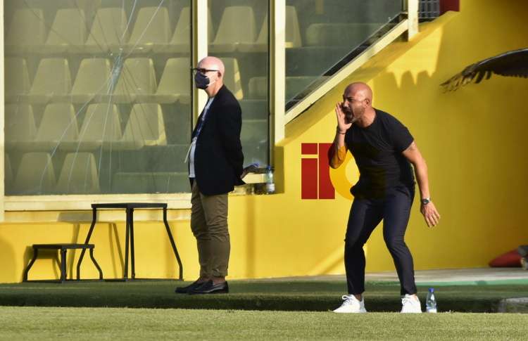 Post-gara | Calabro: &ldquo;Contento per i ragazzi, specie per Monterisi e Curiale&rdquo;