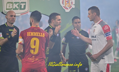 Un'immagine dell'ultima sfida play off al Ceravolo