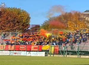 Il VIDEO dei tifosi giallorossi ad Albinoleffe: unici!