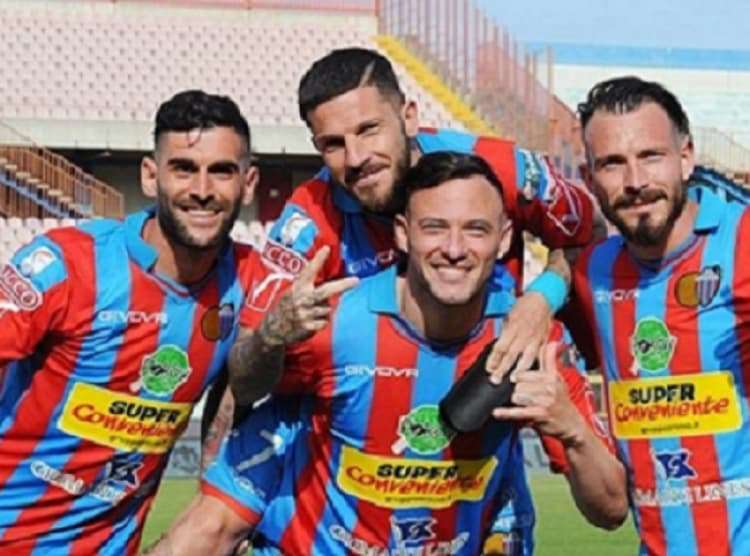 Esultanza Di Piazza e Russotto