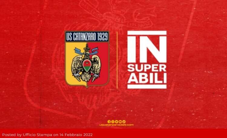 US Catanzaro e il sociale: l'iniziativa "Insuperabili"