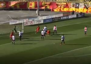 Primo gol giallorosso contro Picerno