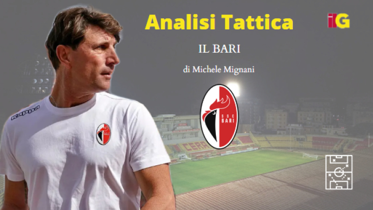 "Match analysis": il Bari di Michele Mignani, prossimo avversario delle Aquile