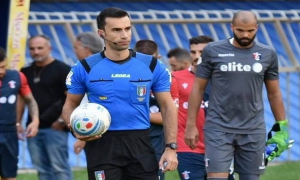 L'arbitro Daniele Rutella