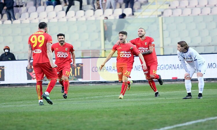Biasci autore del gol del pareggio al "Menti"
