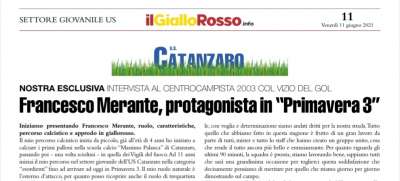 Intervista esclusiva a Francesco Merante, protagonista in Primavera