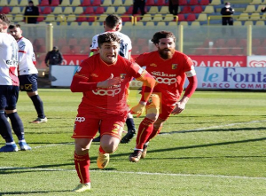 Biasci e Martinelli al Ceravolo nella gara contro il Taranto