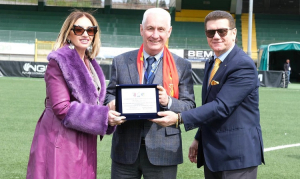 Annunziata e Alfonso Mazzamauro insieme a Desiderio Noto