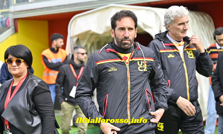 Fabio Caserta, allenatore del Catanzaro