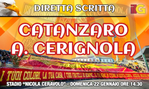 LIVE dal "Ceravolo": DIRETTA scritta di Catanzaro - A.Cerignola (FINALE 4-0)
