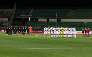 Le squadre di Cosenza e Reggina al San Vito 