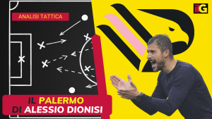 "Match analysis": il Palermo di Alessio Dionisi, prossimo avversario delle Aquile