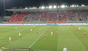 un momento della gara allo Zini