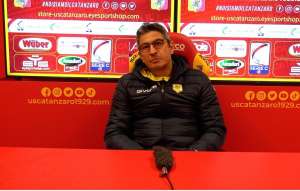 Pasquale Padalino lo scorso anno al "Ceravolo"