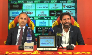 Fabio Caserta insieme al DG Morganti